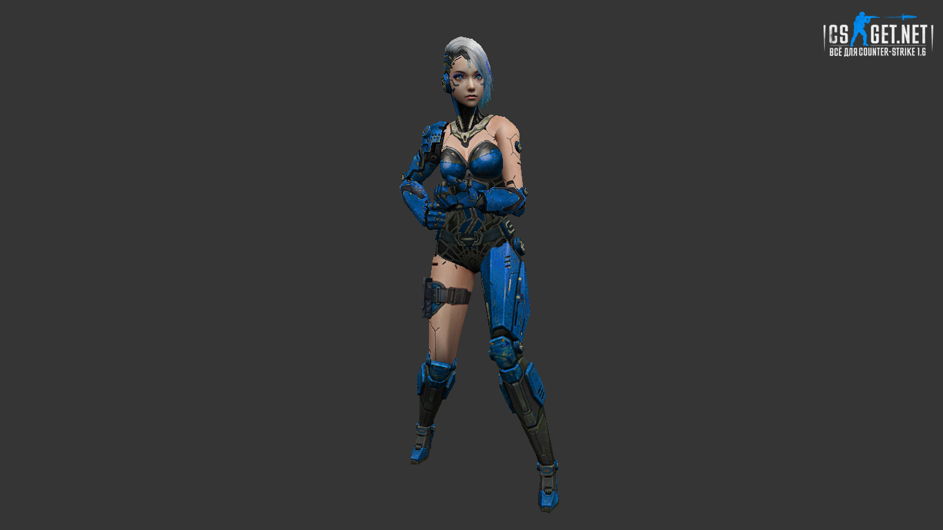 Модель "Cyber Queen КТ/ТТ" для CS 1.6