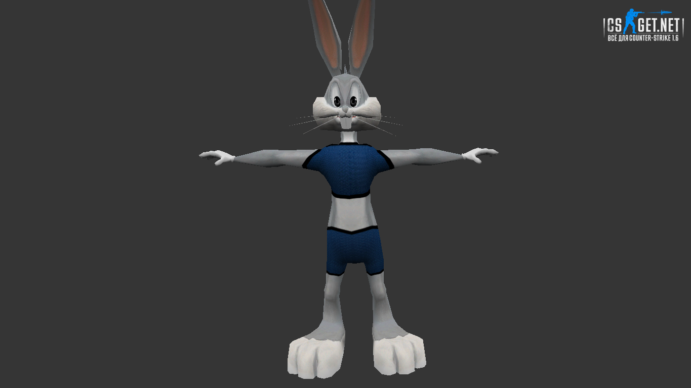 Модель "Bugs Bunny КТ/ТТ" для CS 1.6