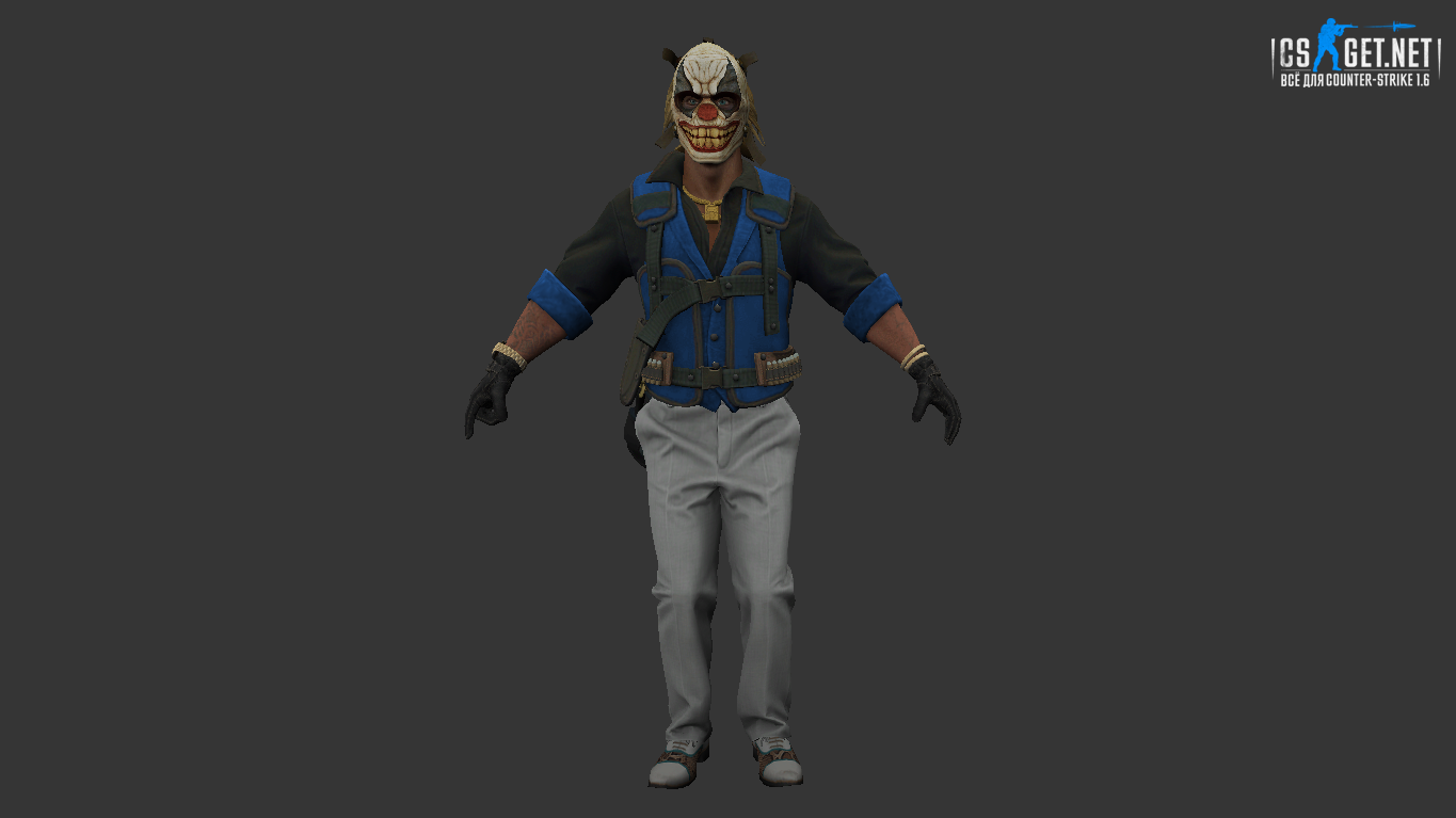 Модель "Sir Loudmouth КТ/ТТ" для CS 1.6
