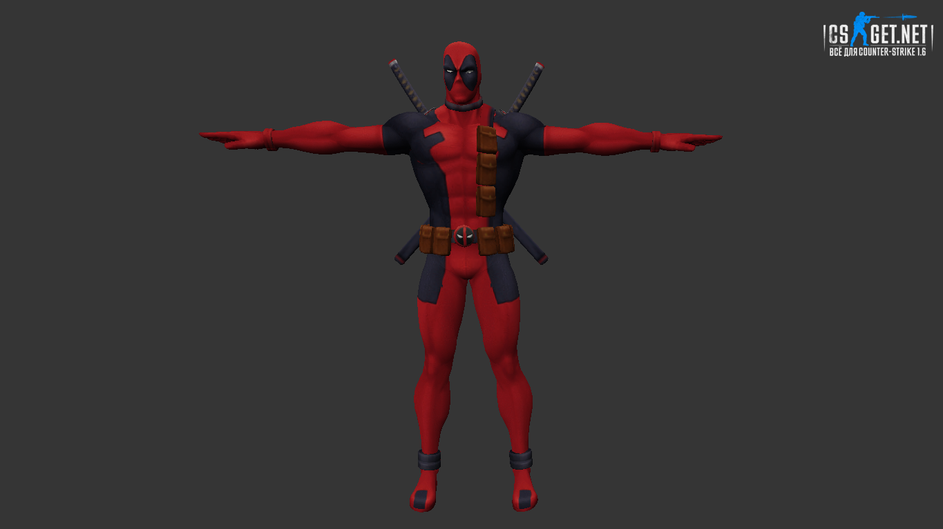 Модель "Deadpool КТ/ТТ" для CS 1.6