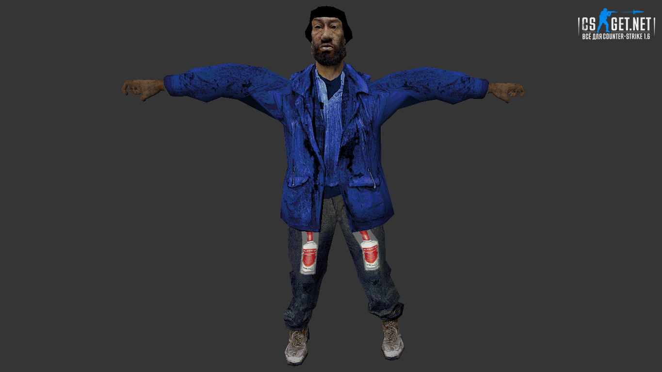 Модель "Алкаш КТ/ТТ" для CS 1.6