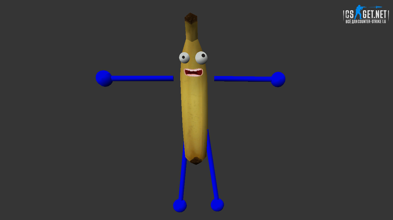 Модель "Банан КТ/ТТ" для CS 1.6