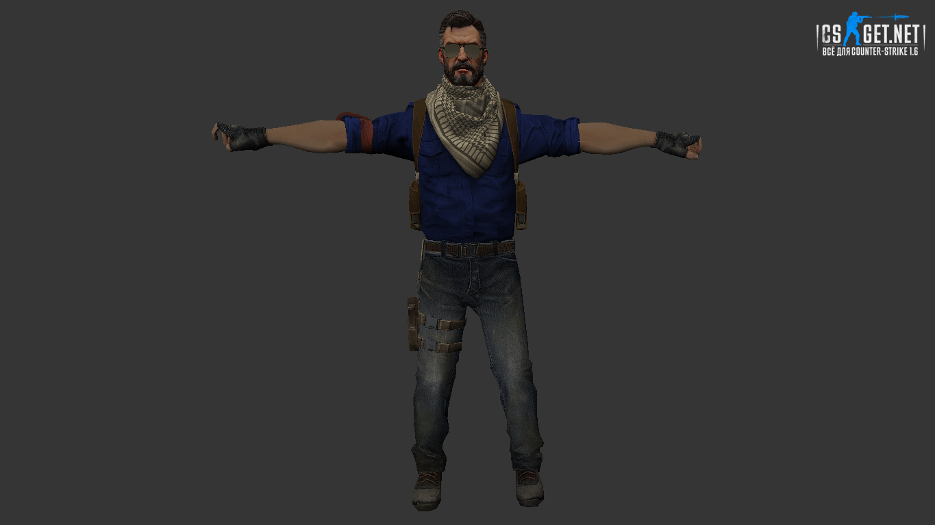 Модель "Terrorist КТ/ТТ" для CS 1.6
