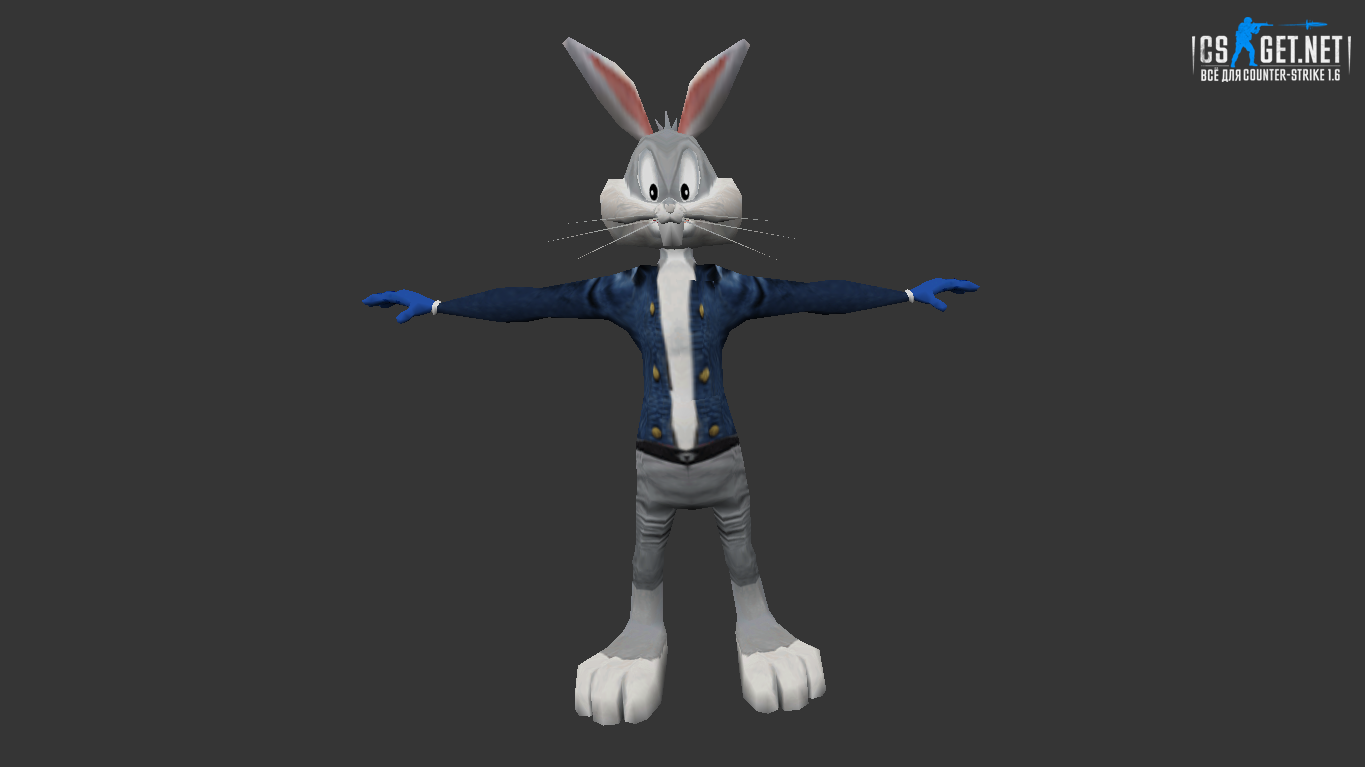 Модель "Bugs Bunny КТ/ТТ" для CS 1.6