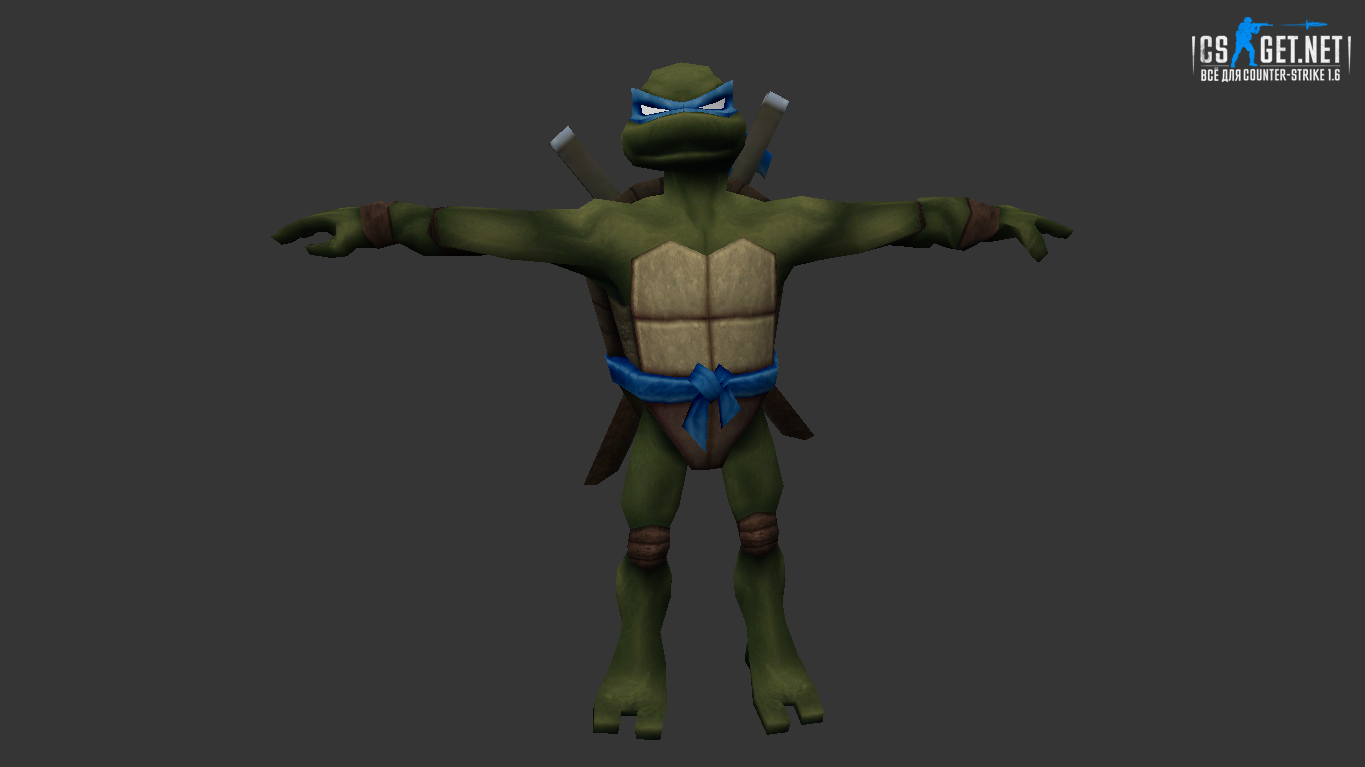 Модель "Черепашка Ниндзя КТ/ТТ" для CS 1.6
