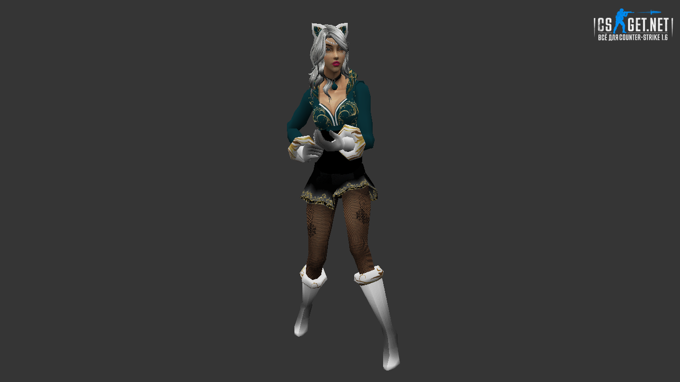 Модель "Кошечка КТ/ТТ" для CS 1.6