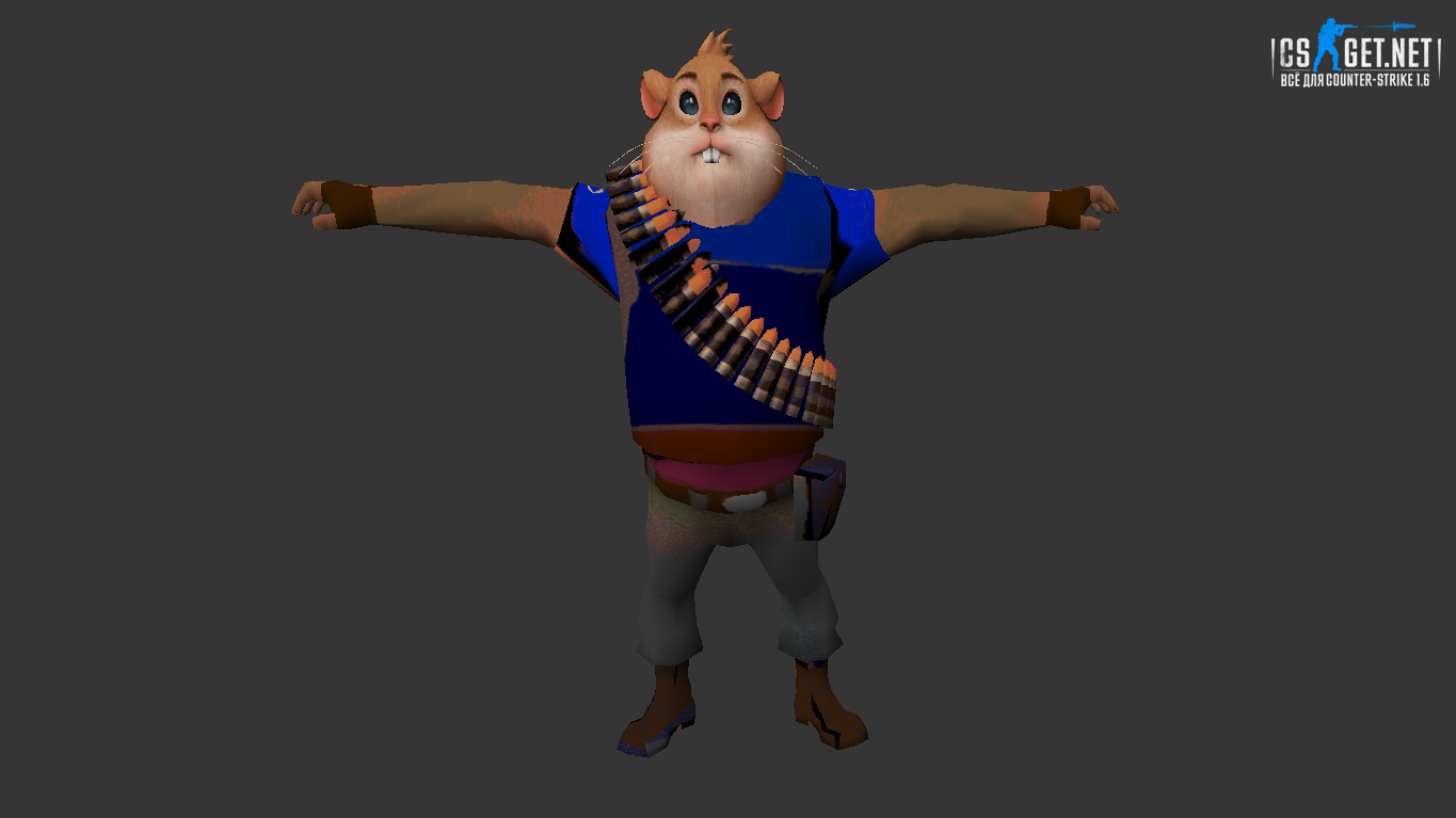 Модель "Hamster КТ/ТТ" для CS 1.6