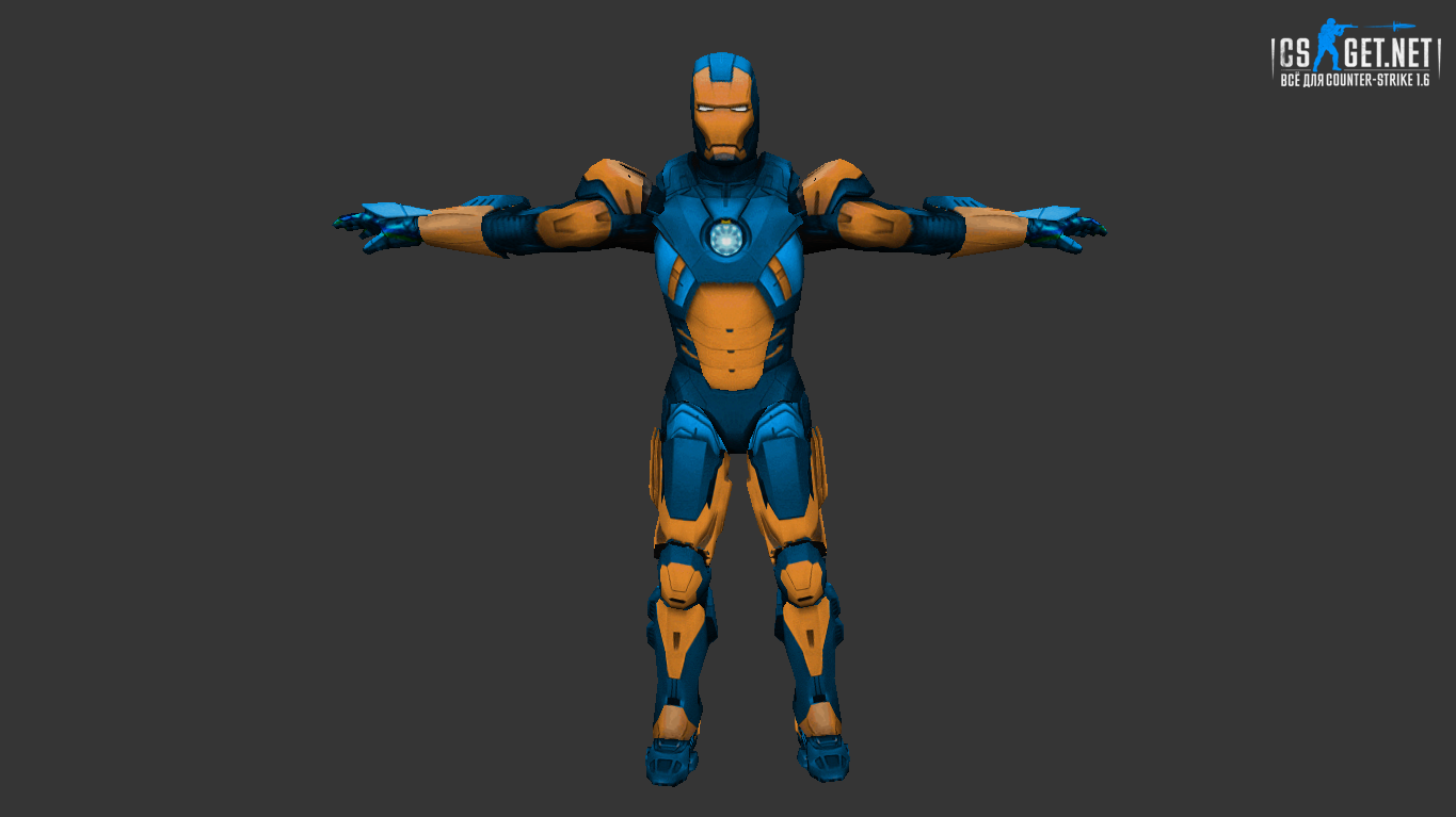 Модель "Железный Человек КТ/ТТ" для CS 1.6