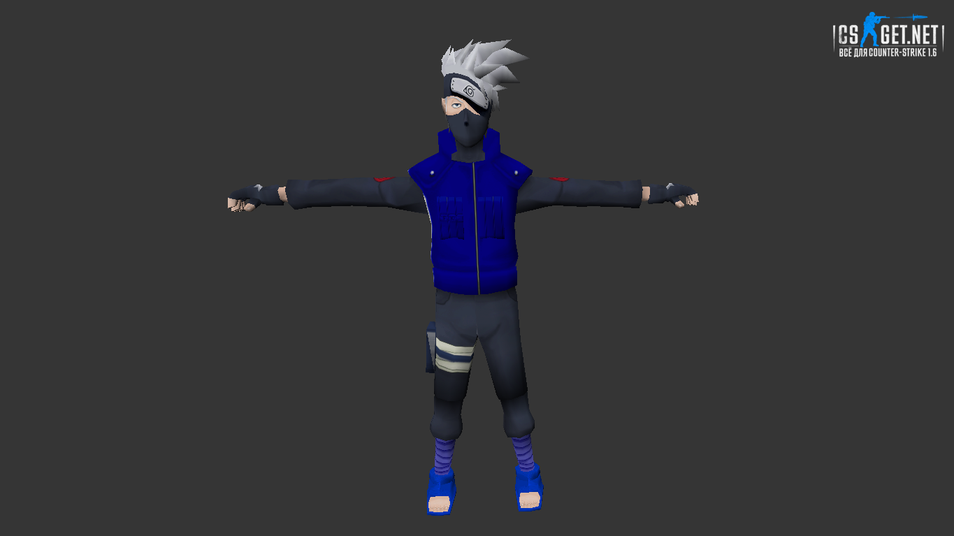 Модель "Какаси Хатакэ КТ/ТТ" для CS 1.6