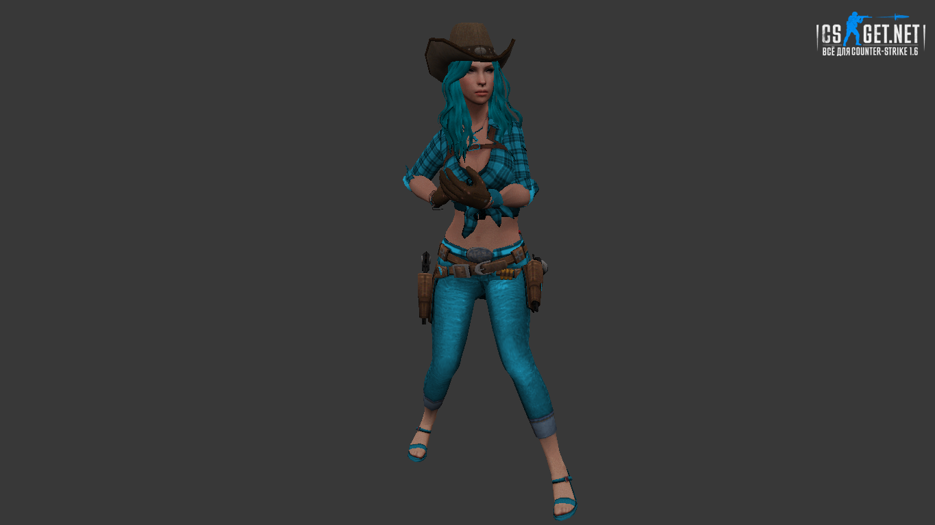 Модель "Cowgirl КТ/ТТ" для CS 1.6