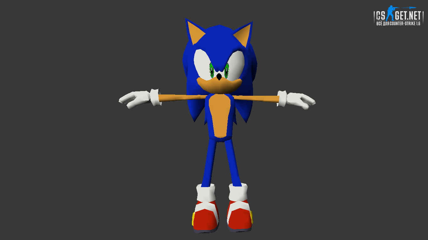 Модель "Соник КТ/ТТ" для CS 1.6