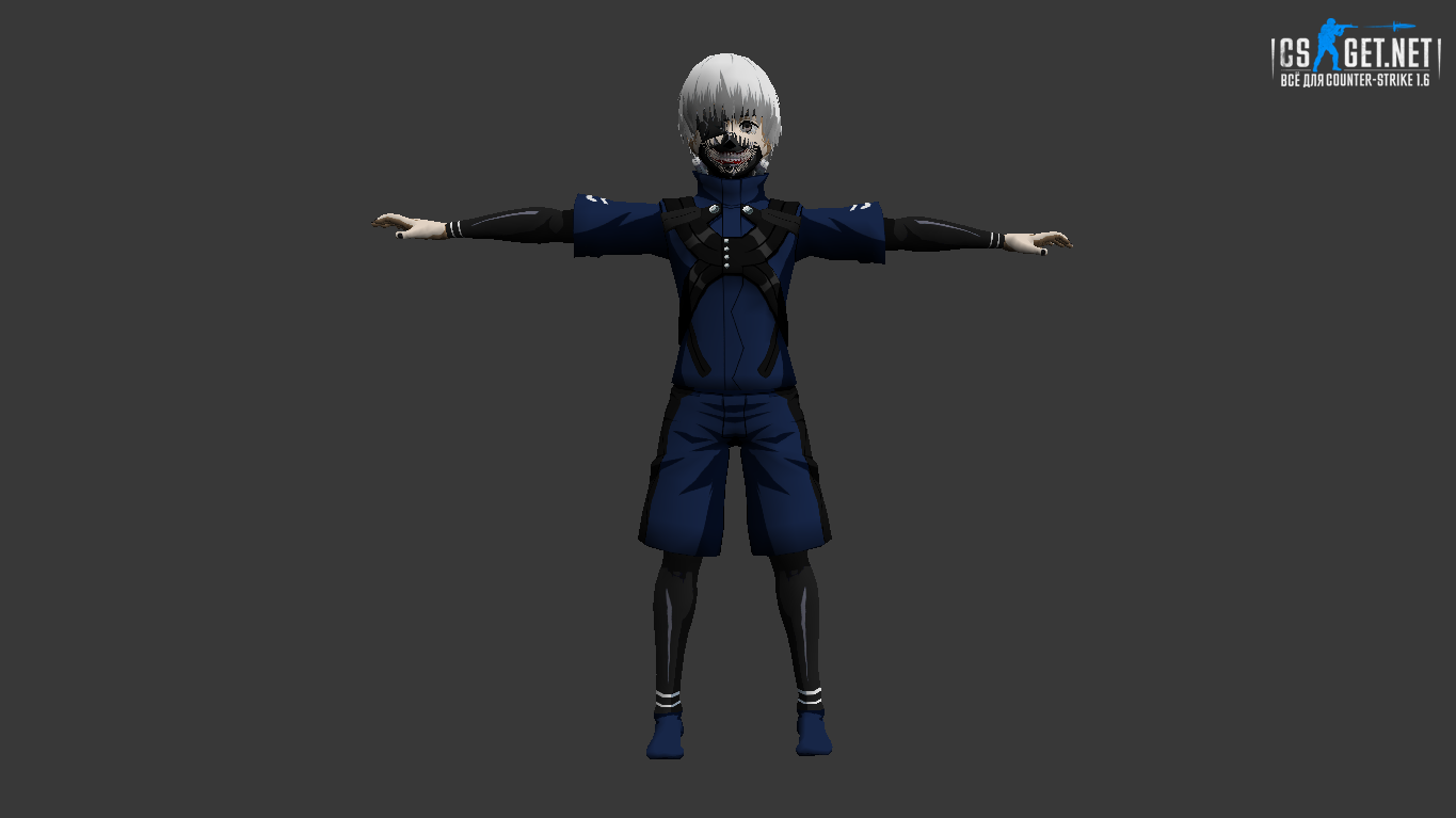 Модель «Ken Kaneki КТ/ТТ» для CS 1.6