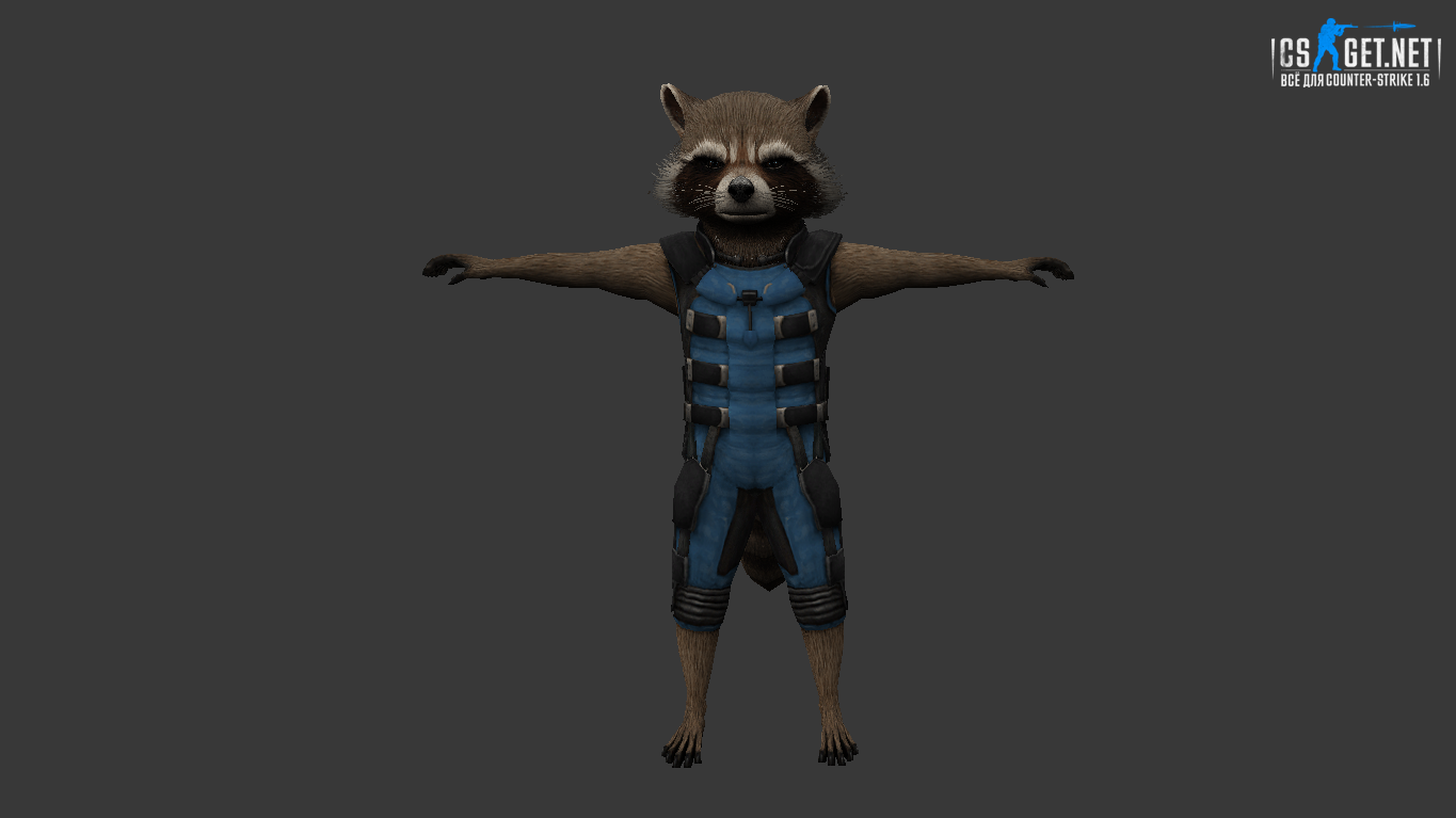 Модель «Енот Ракета КТ/ТТ» для CS 1.6