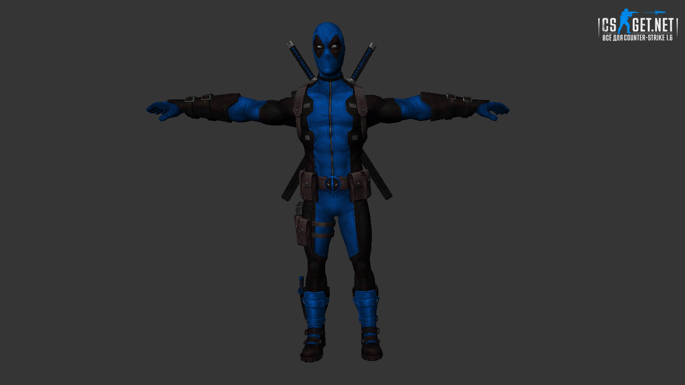 Модель "Deadpool КТ/ТТ" для CS 1.6