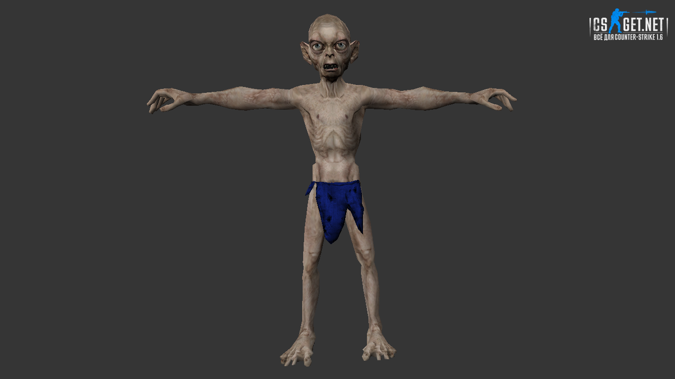 Модель "Gollum КТ/ТТ" для CS 1.6