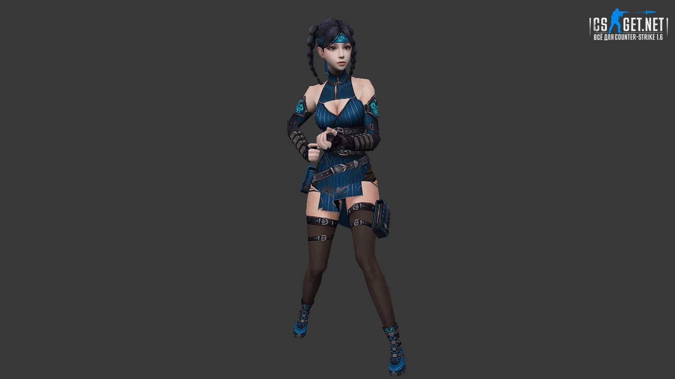 Женская модель Rin для CS 1.6