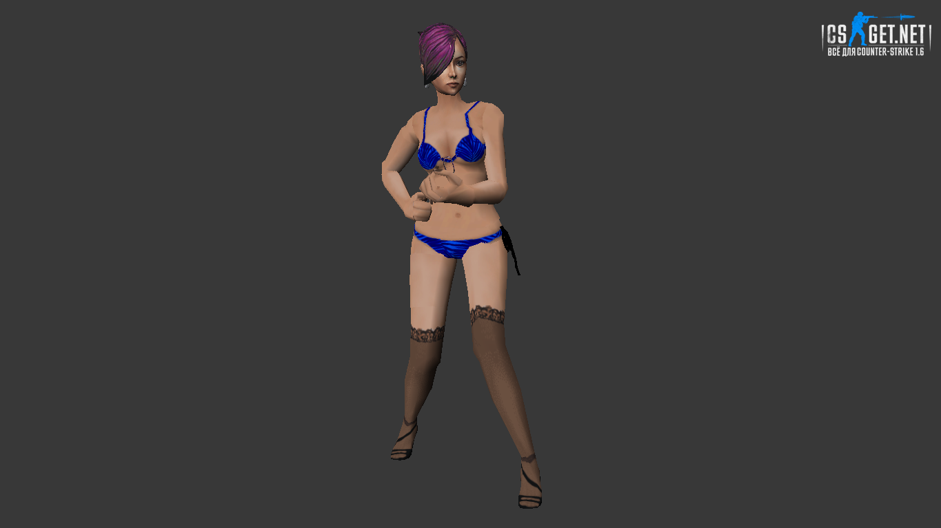 Женская модель Оксана для CS 1.6