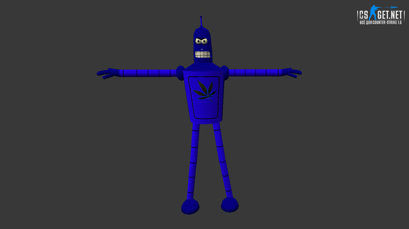 Мужская модель Бендер для CS 1.6