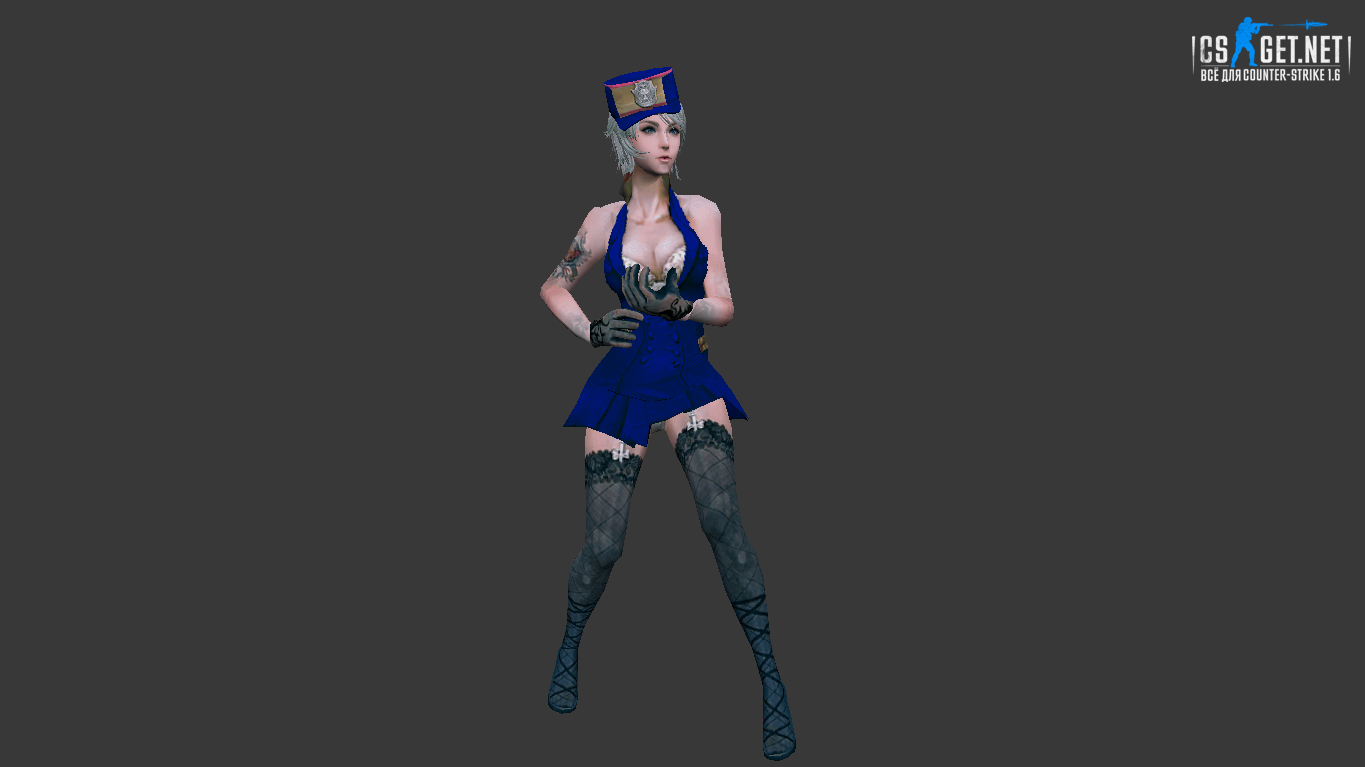 Женская модель Анна для CS 1.6