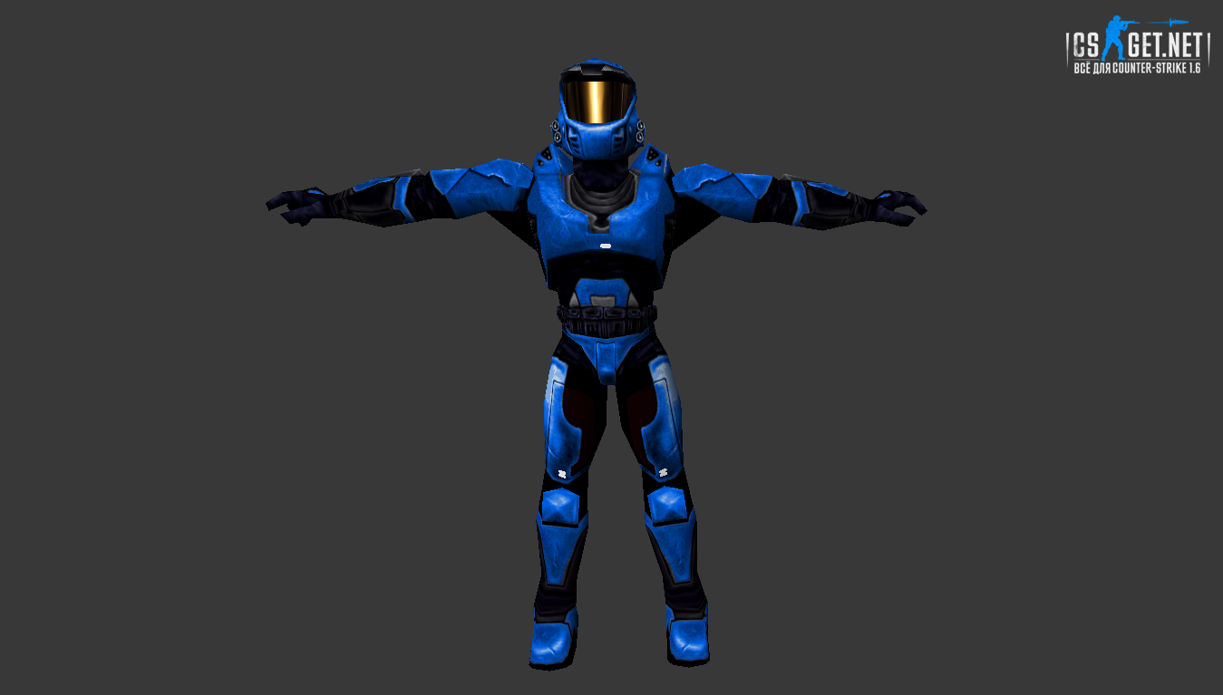 Мужская модель Мастер Чиф  для CS 1.6