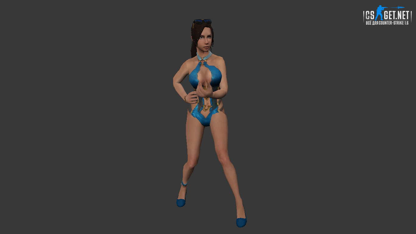 Женская модель Лиза для CS 1.6