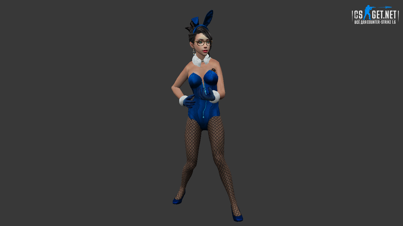 Женская модель Girl Rabbit для CS 1.6