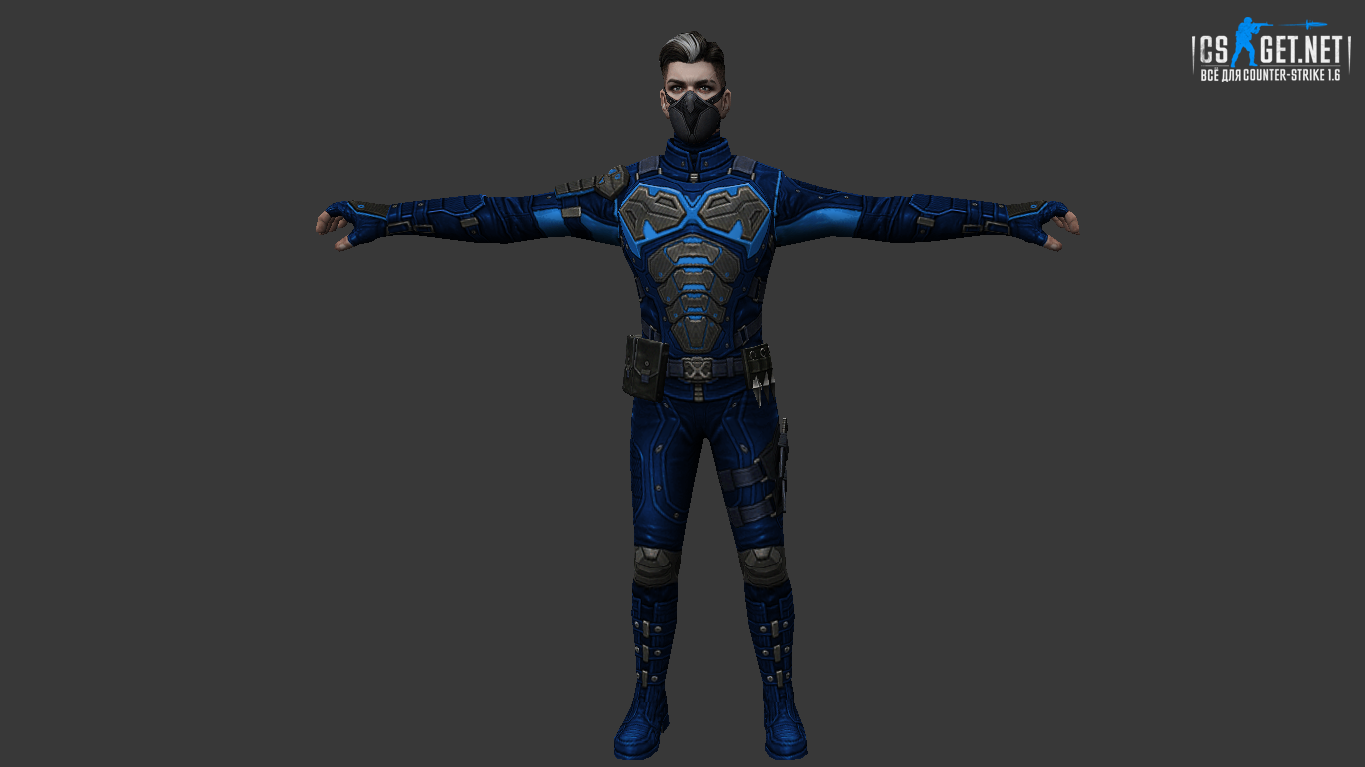 Мужская модель Кай для CS 1.6