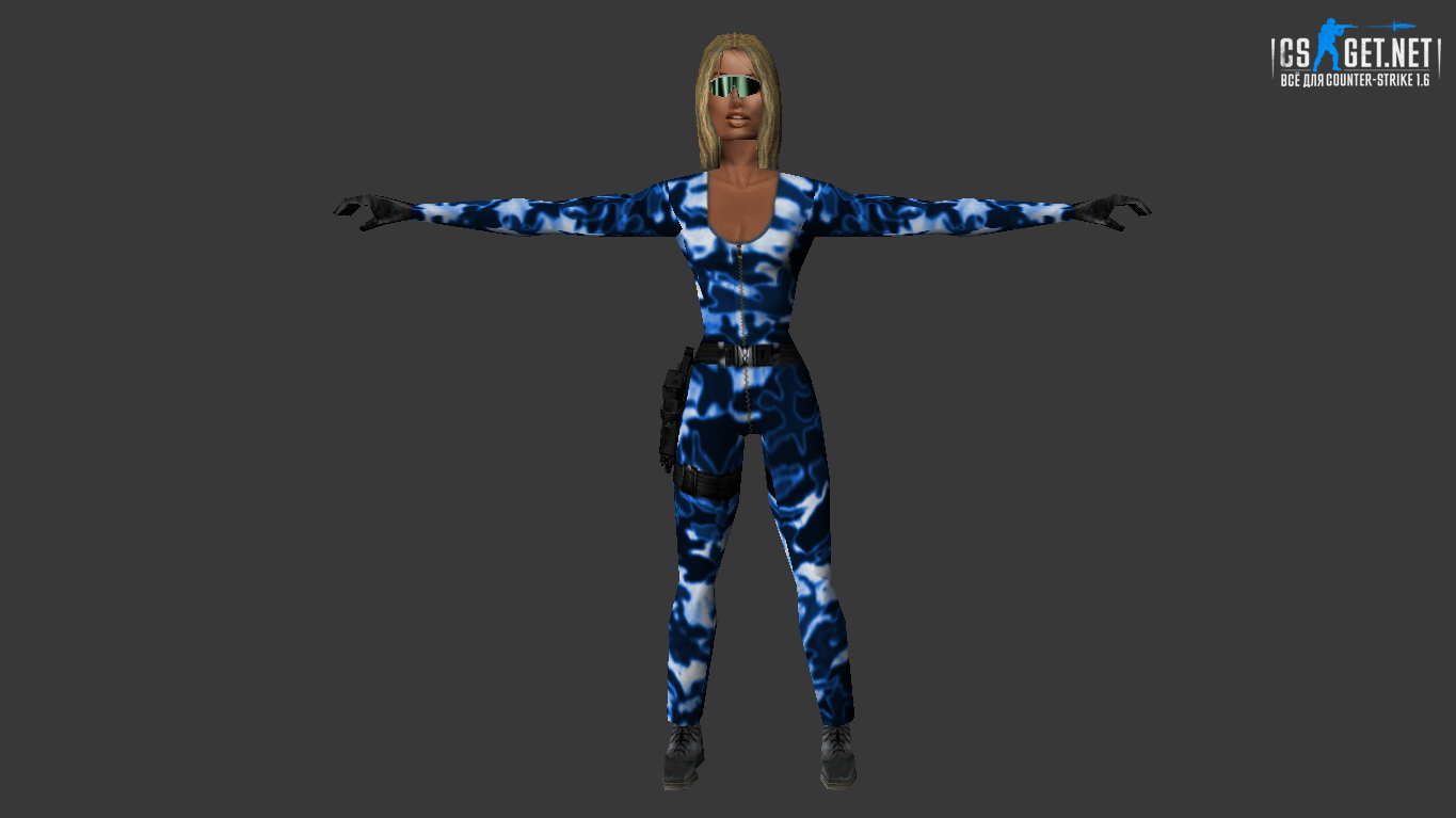 Женская модель Террористка для CS 1.6