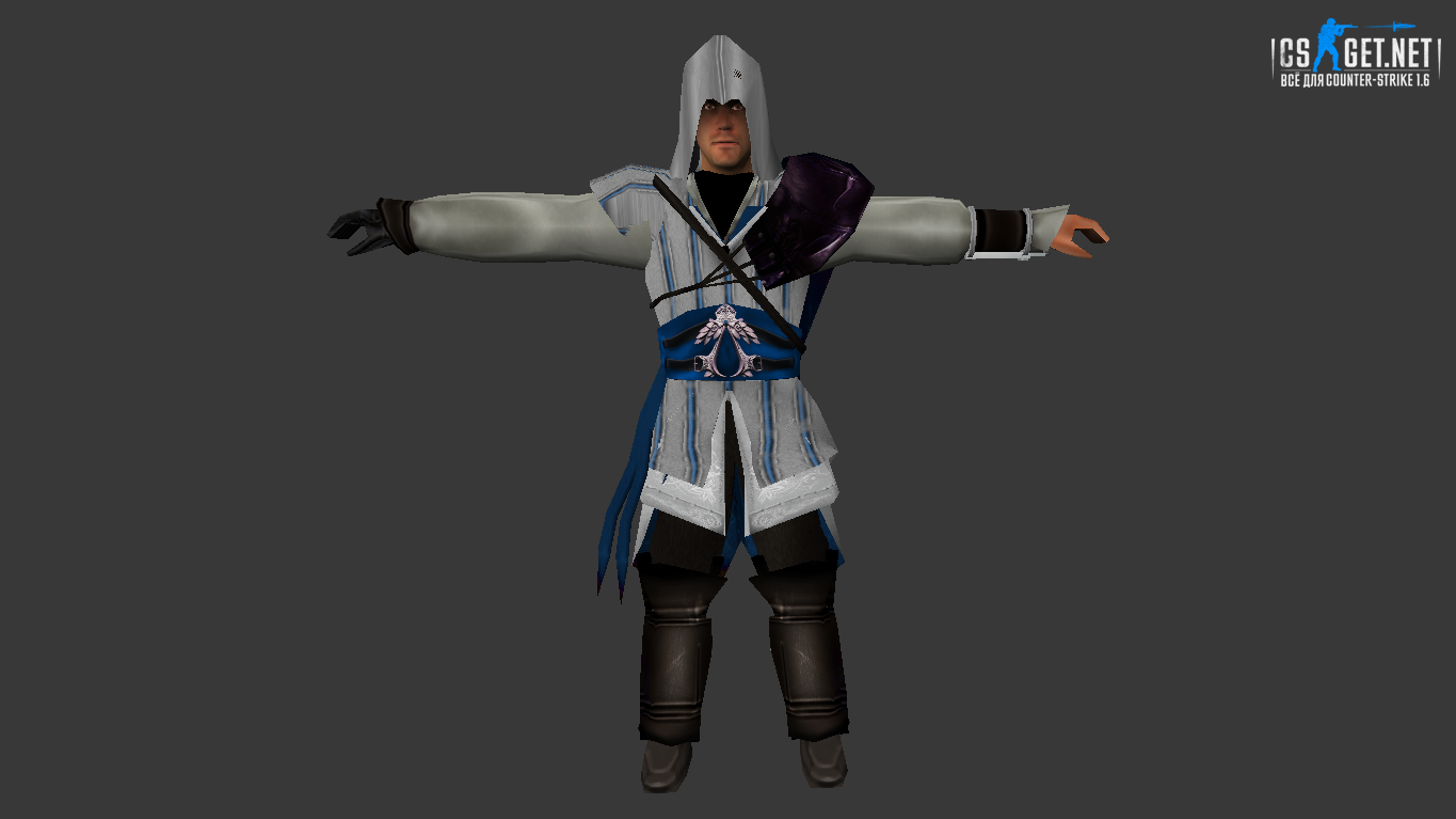 Мужская модель Эцио для CS 1.6