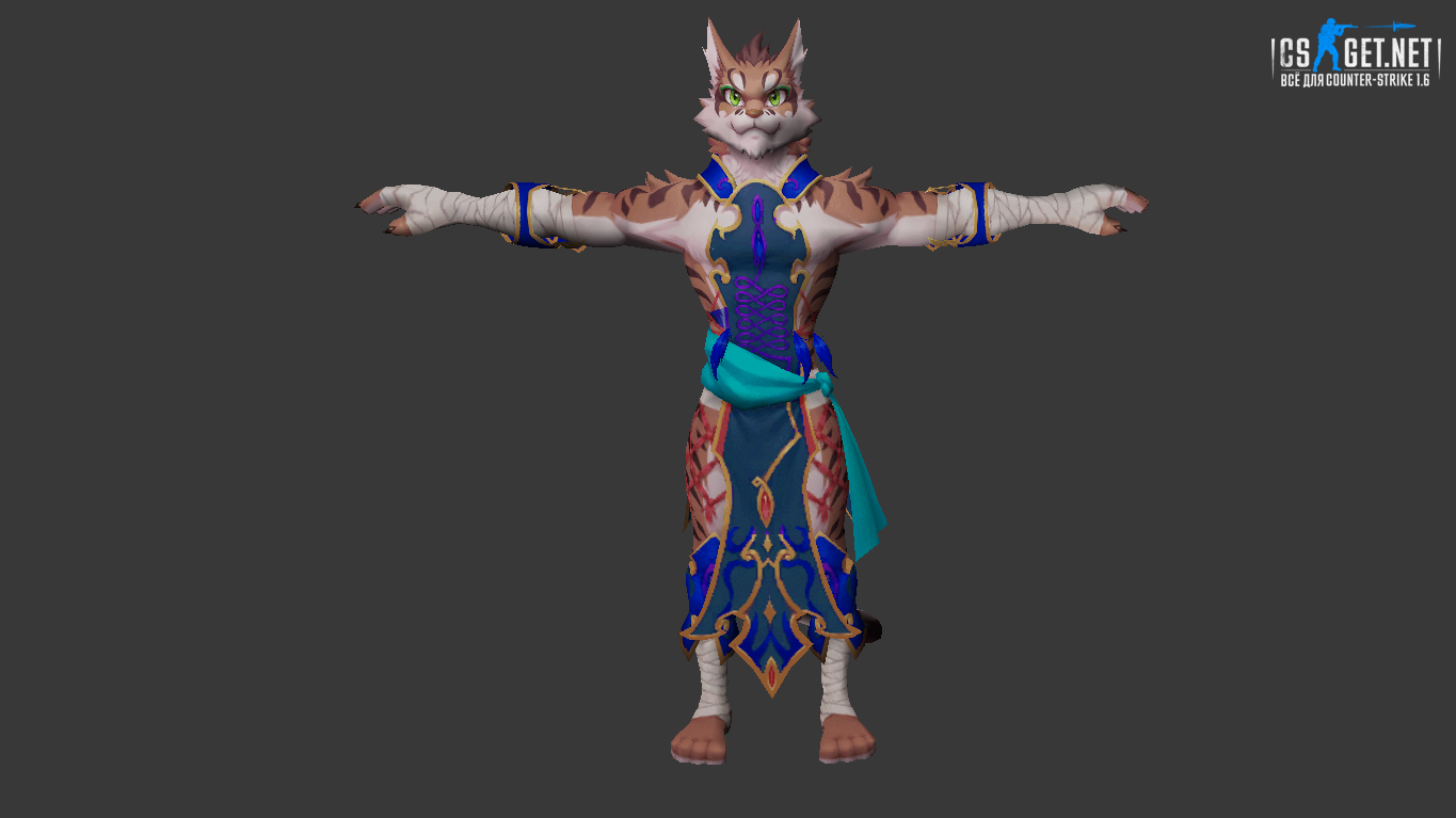 Мужская модель Tiger для CS 1.6