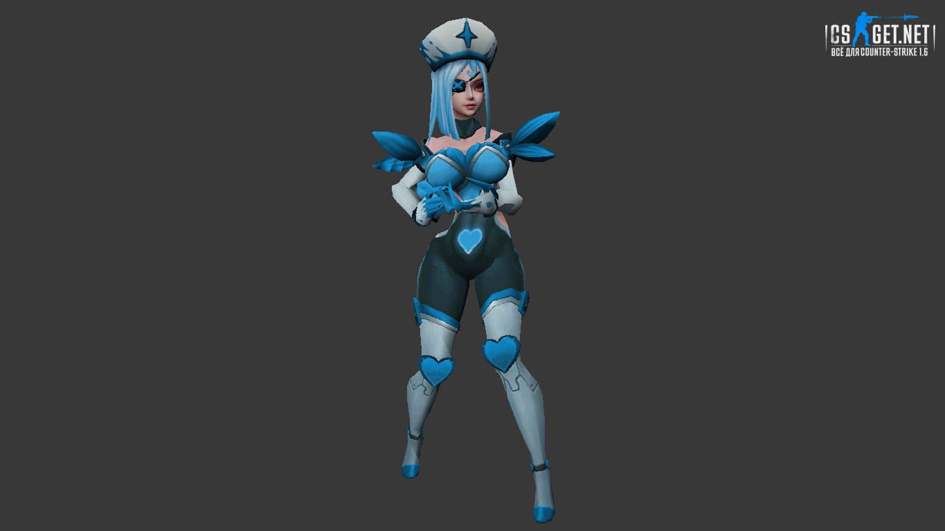 Женская модель Nurse для CS 1.6