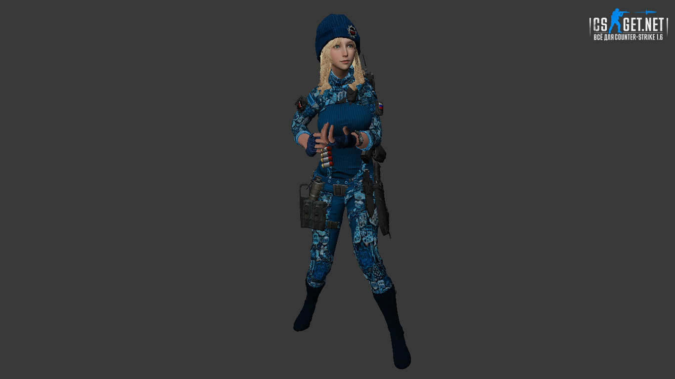Женская модель Ольга для CS 1.6