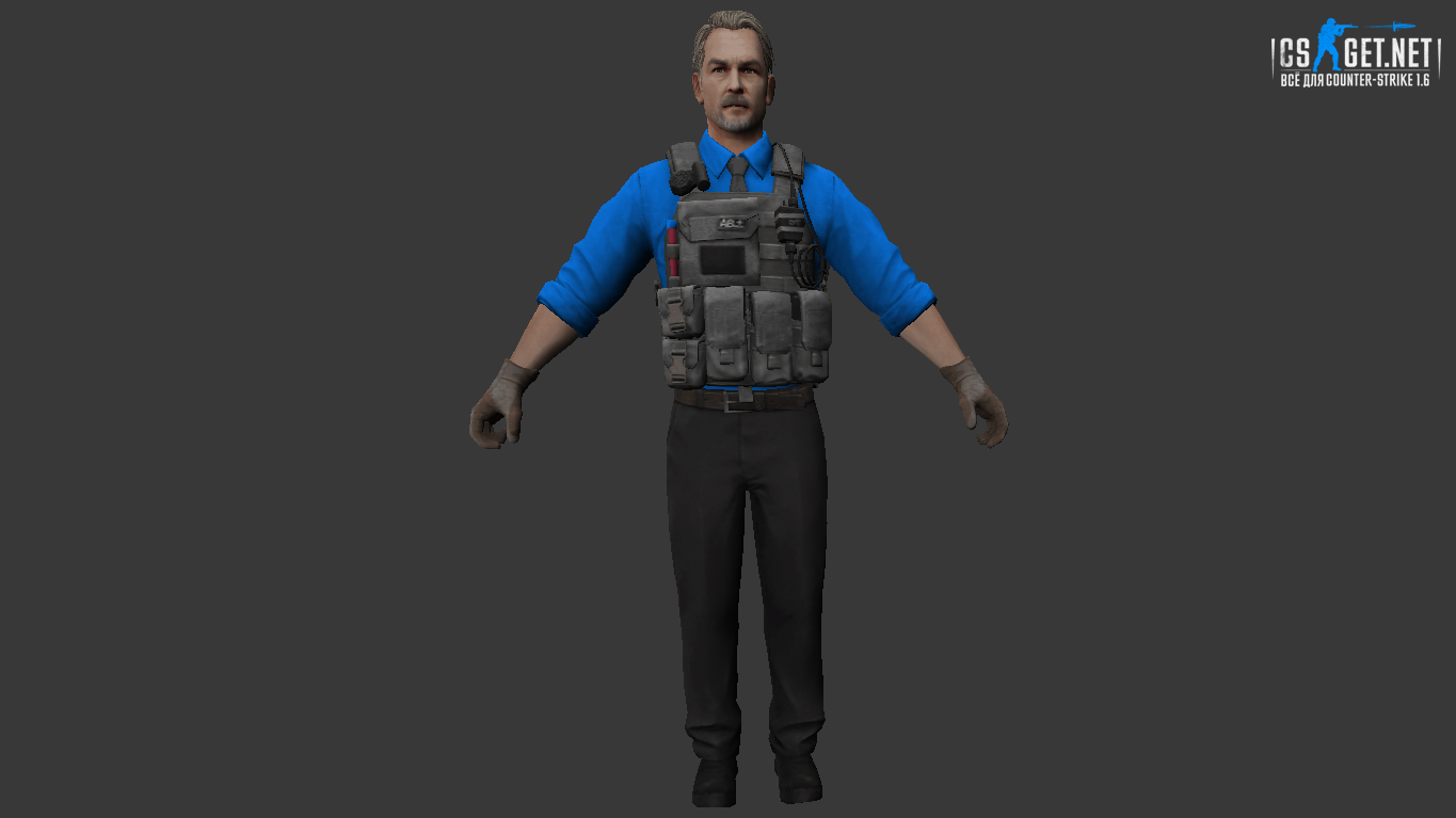 Мужская модель Lincoln для CS 1.6