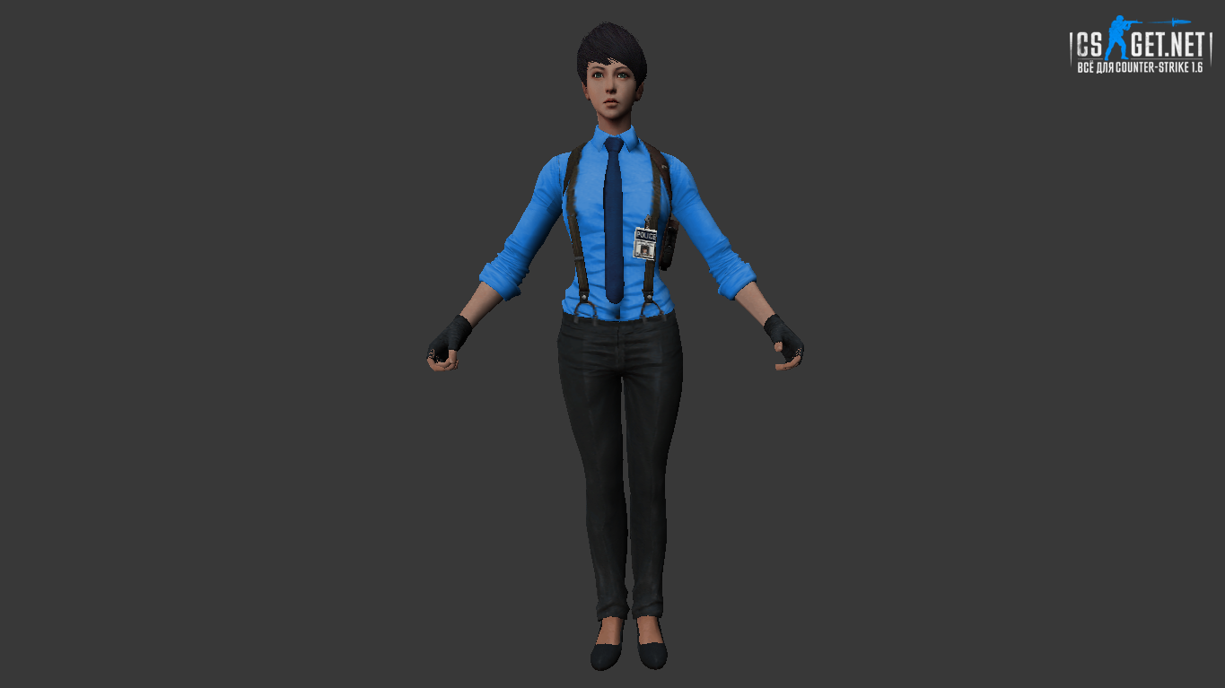 Женская модель Marie для CS 1.6