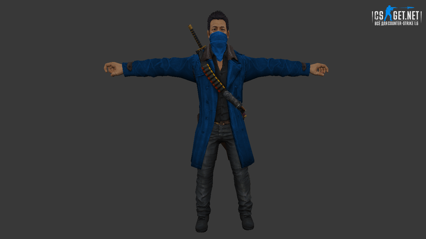 Мужская модель Kaze для CS 1.6