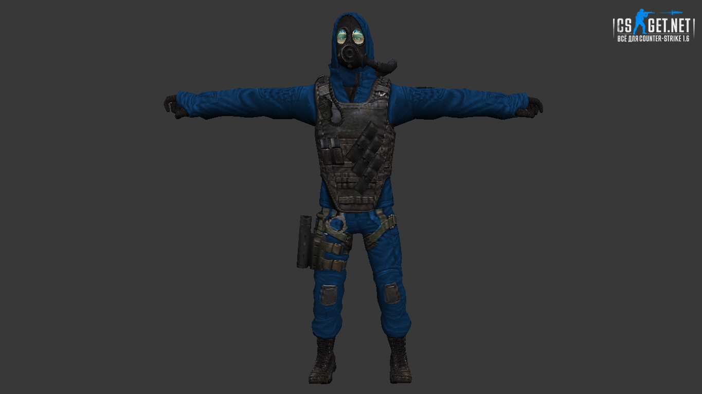 Мужская модель Ryan для CS 1.6