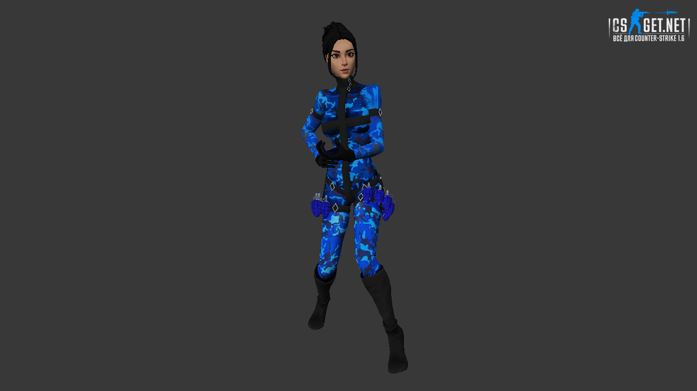 Женская модель Mia для CS 1.6