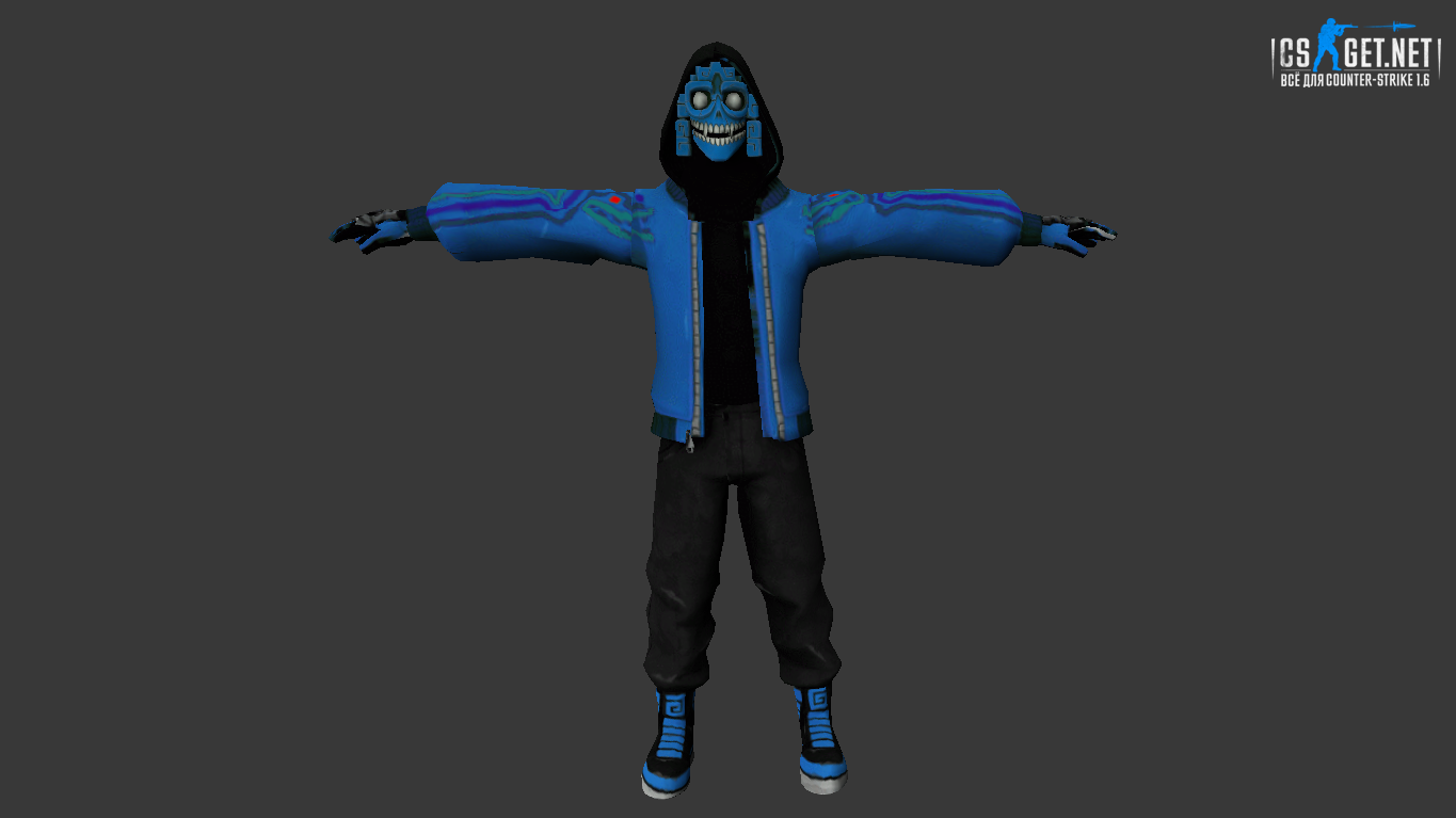 Мужская модель Mezmer для CS 1.6