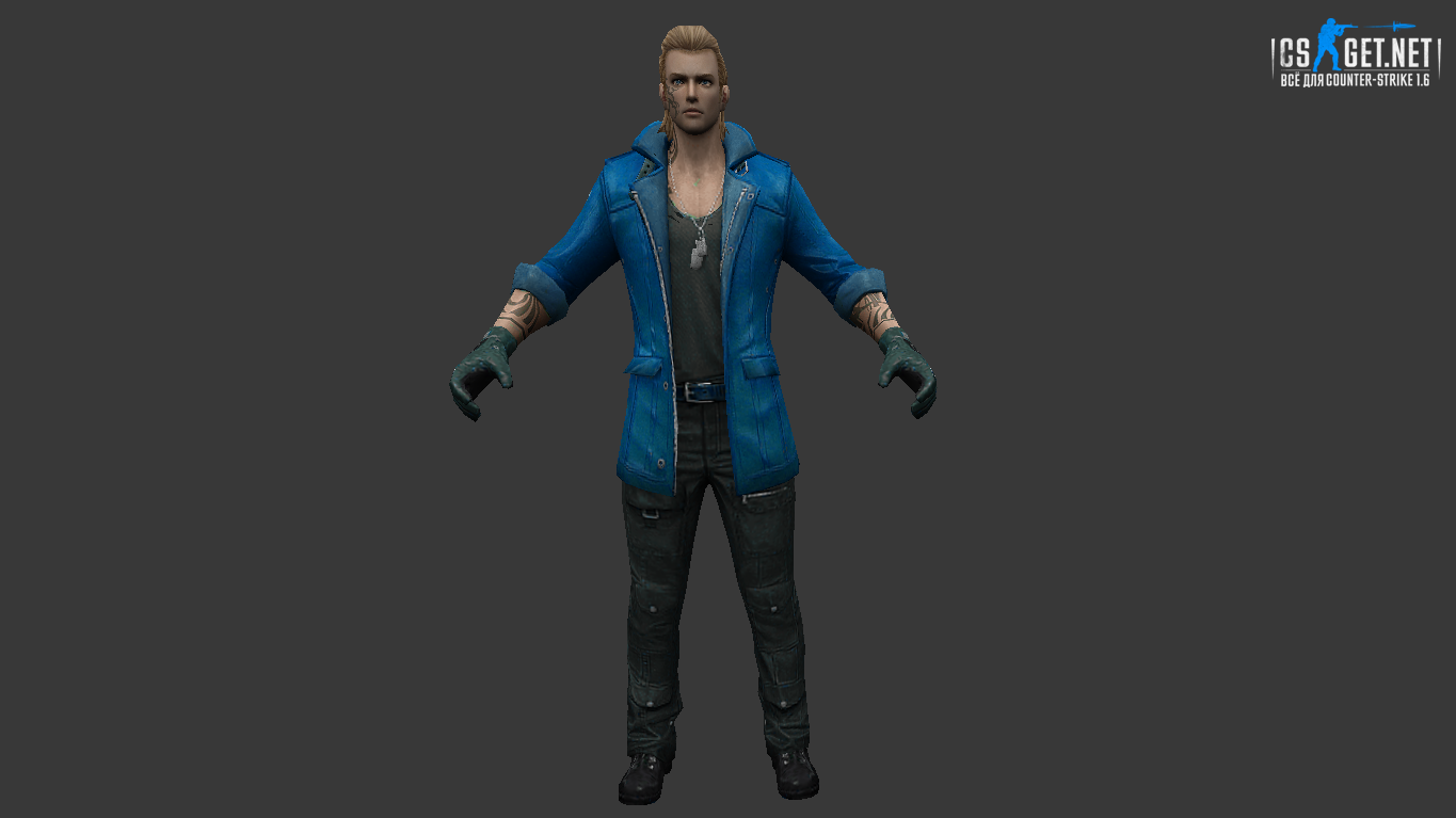 Мужская модель Mos Supreme для CS 1.6