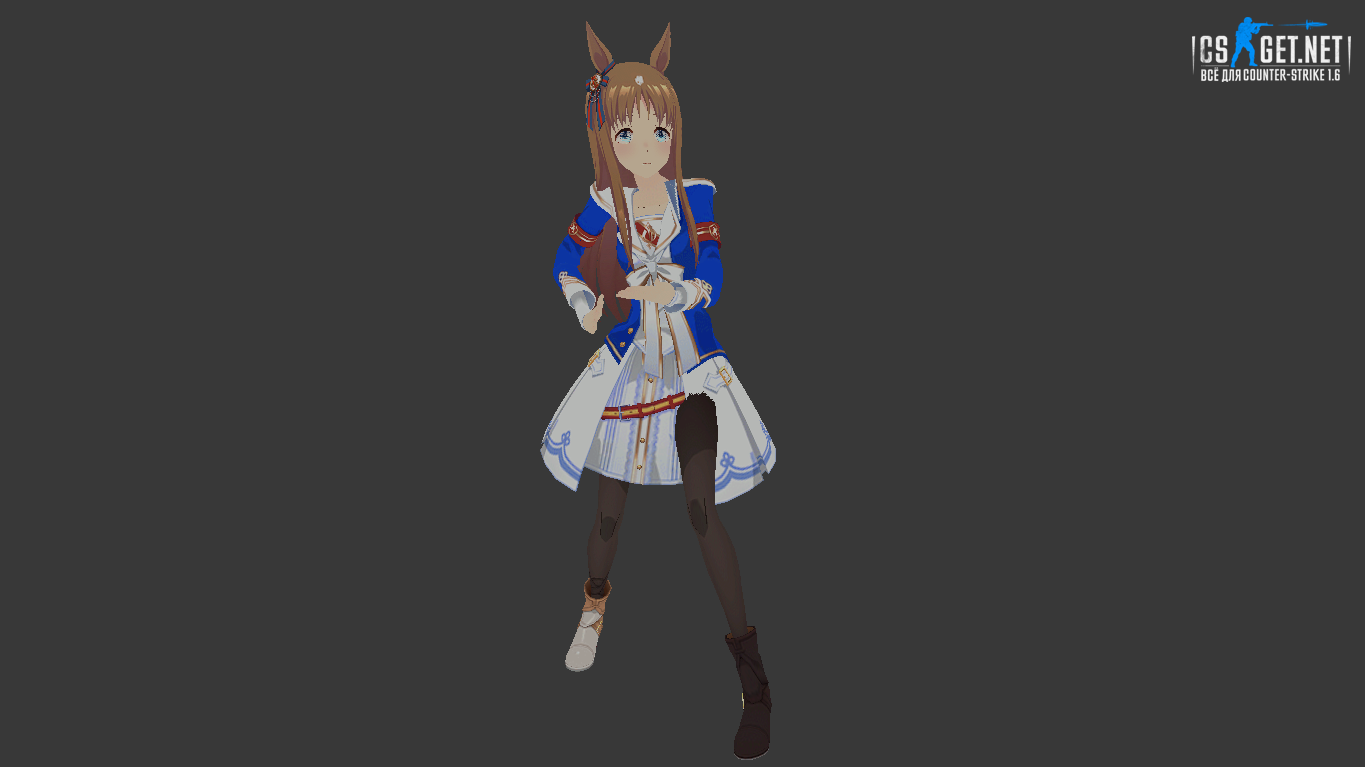 Женская модель Grass Wonder для CS 1.6