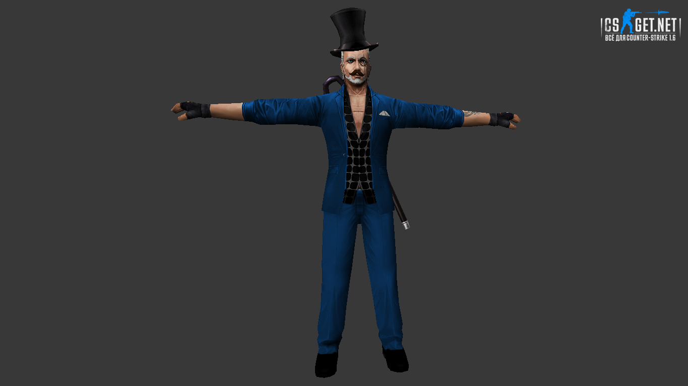 Мужская модель Henry для CS 1.6