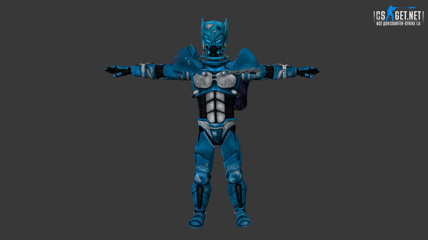 Мужская модель Psycrow для CS 1.6