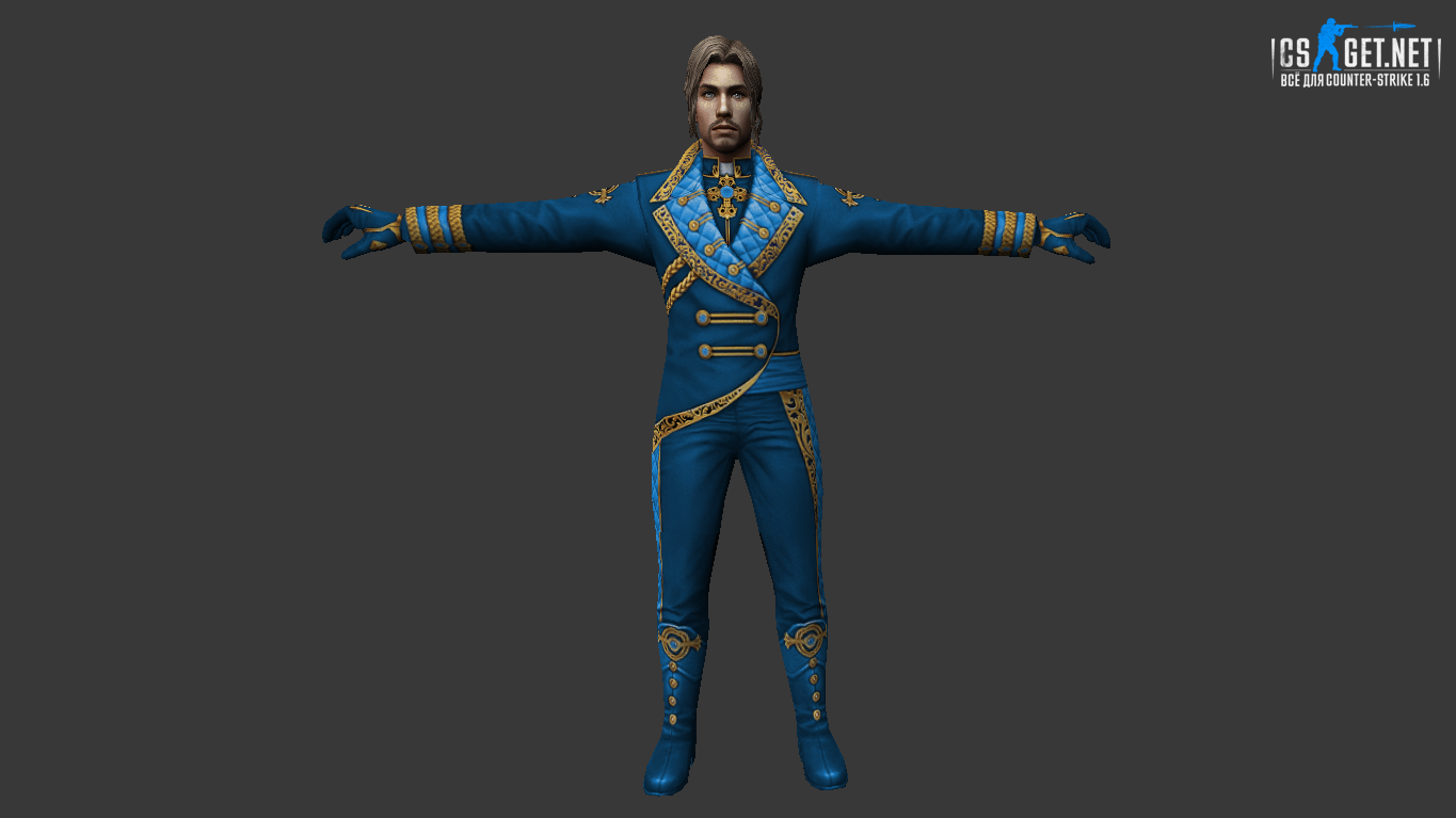 Мужская модель Fernando для CS 1.6