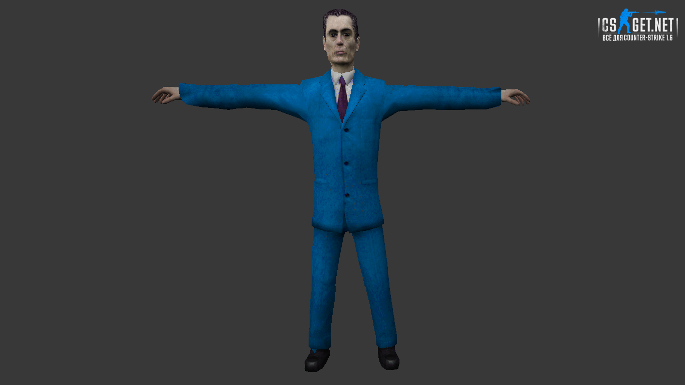 Мужская модель G-Man для CS 1.6