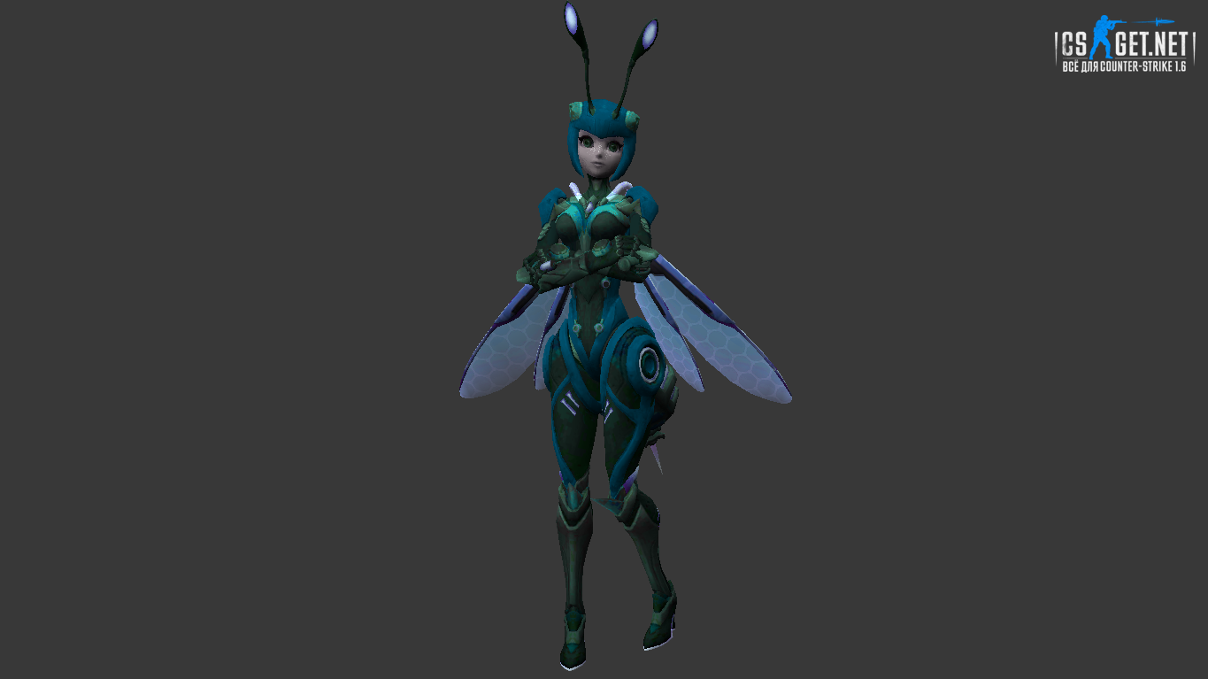 Женская модель Bee Angela для CS 1.6