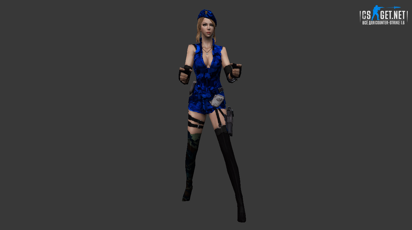 Женская модель Леди Анита для CS 1.6