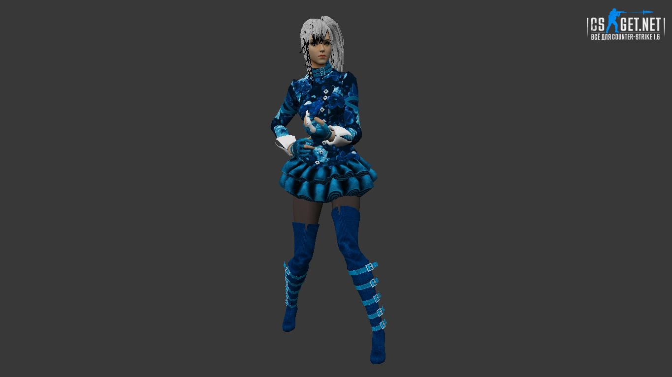 Женская модель Alma Retextured для CS 1.6
