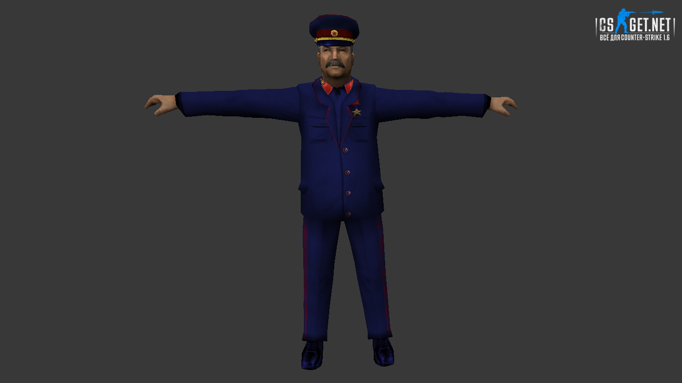 Мужская модель Сталин для CS 1.6