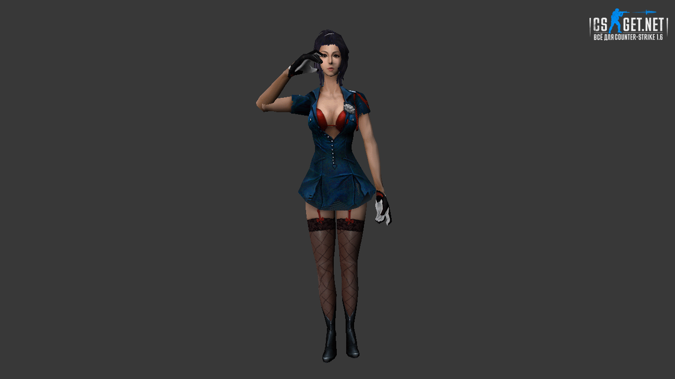 Женская модель Fox Crossfire для CS 1.6
