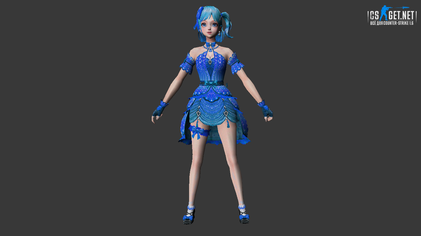 Женская модель Idol Shiho для CS 1.6